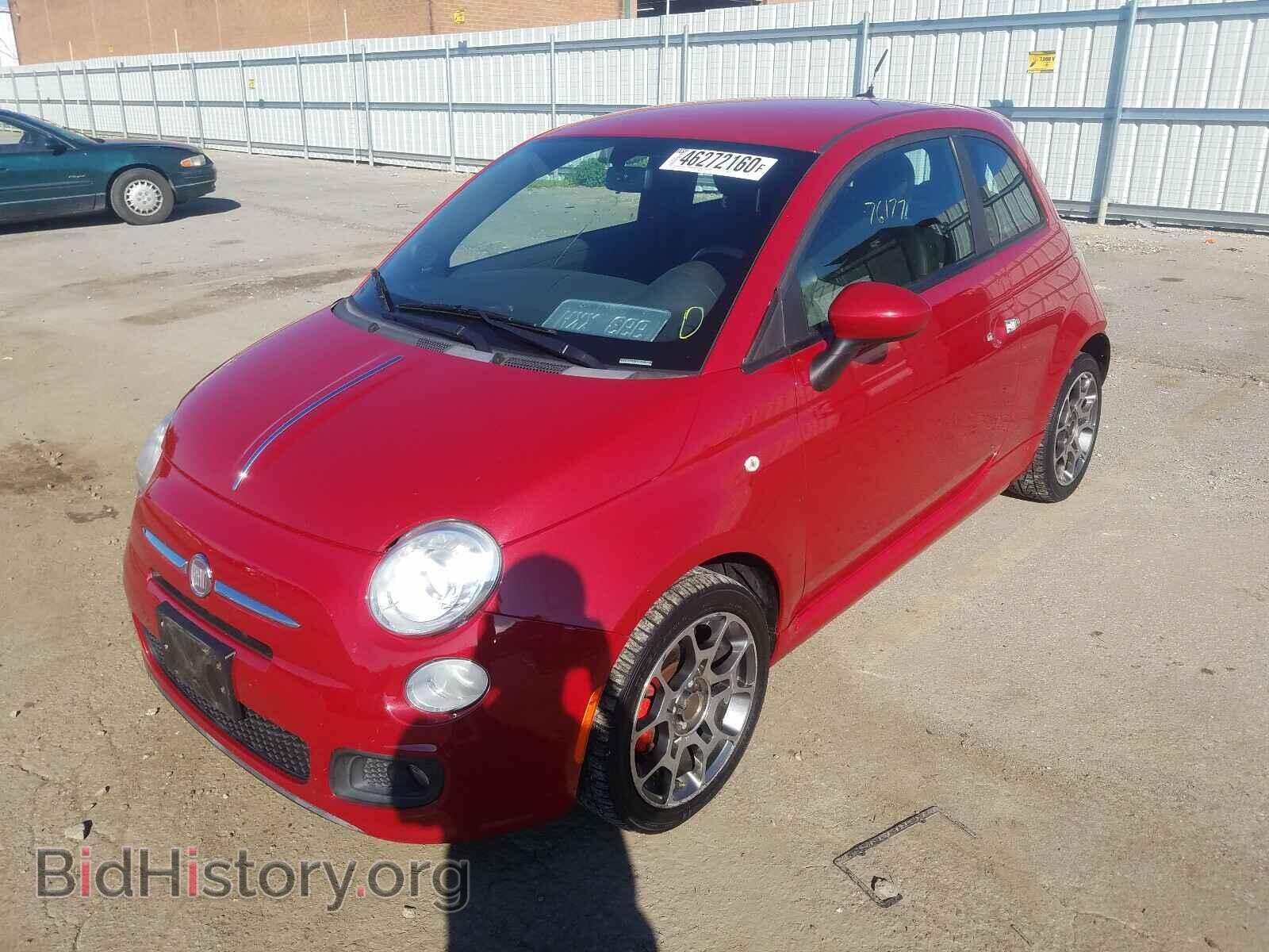 2012 FIAT 500 - VIN: 3C3CFFBR3CT103242 - Фото 2