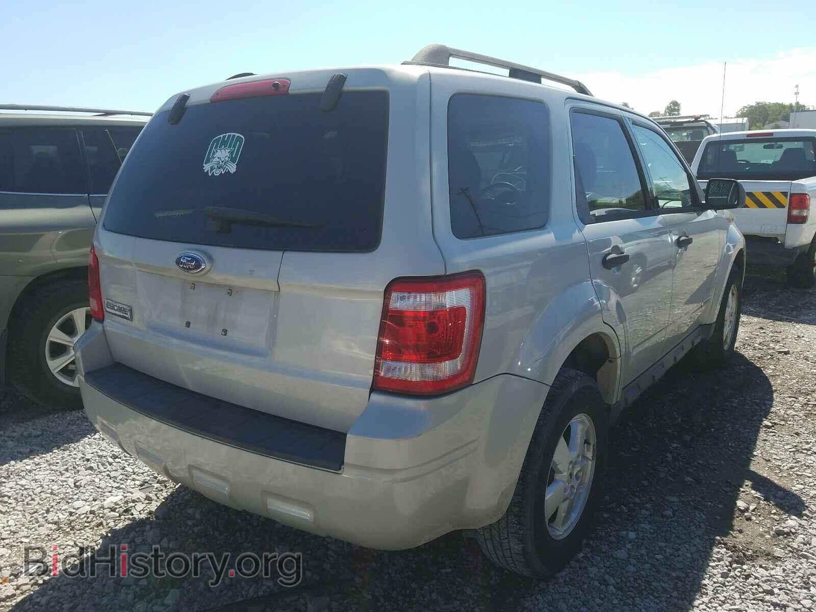 2008 FORD ESCAPE - VIN: 1FMCU03Z08KD76530 - Фото 4