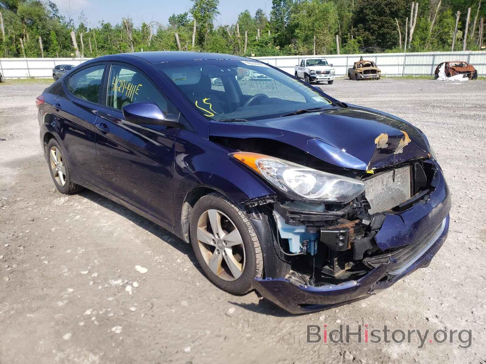 Photo 5NPDH4AE8CH096897 - HYUNDAI ELANTRA 2012