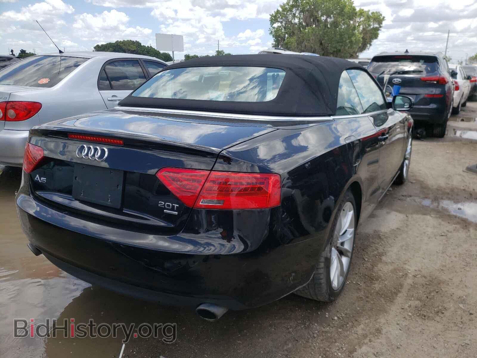 2013 AUDI A5 - VIN: WAUCFAFH1DN001839 - Photo 4