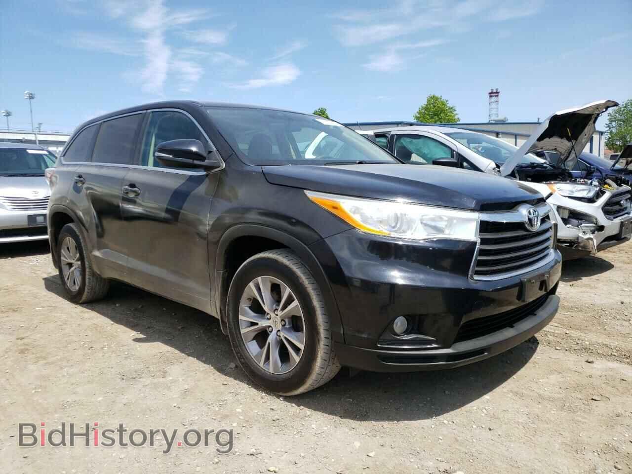 Фотография 5TDBKRFH0ES042225 - TOYOTA HIGHLANDER 2014