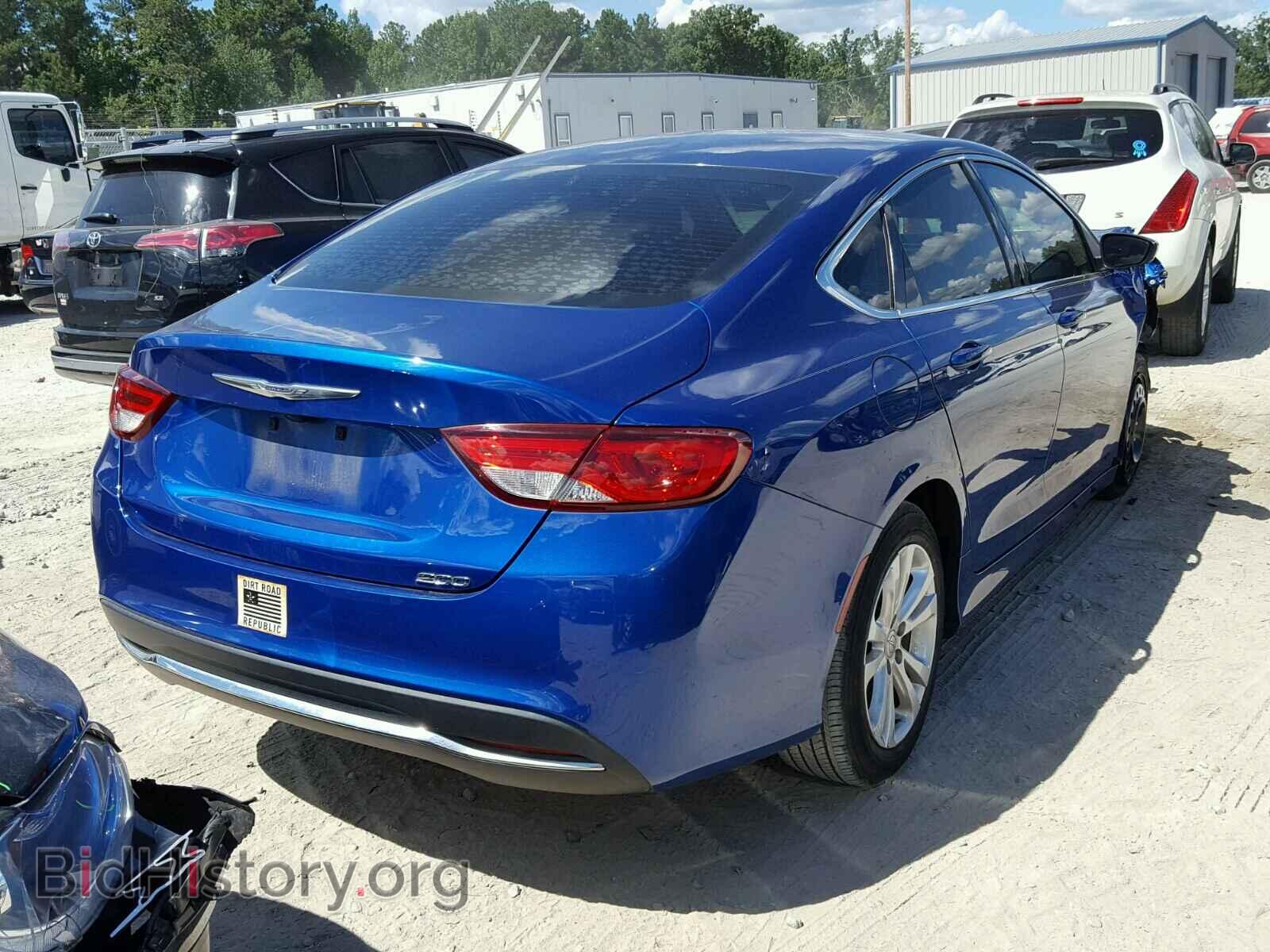 2016 CHRYSLER 200 - VIN: 1C3CCCABXGN112859 - Фото 4