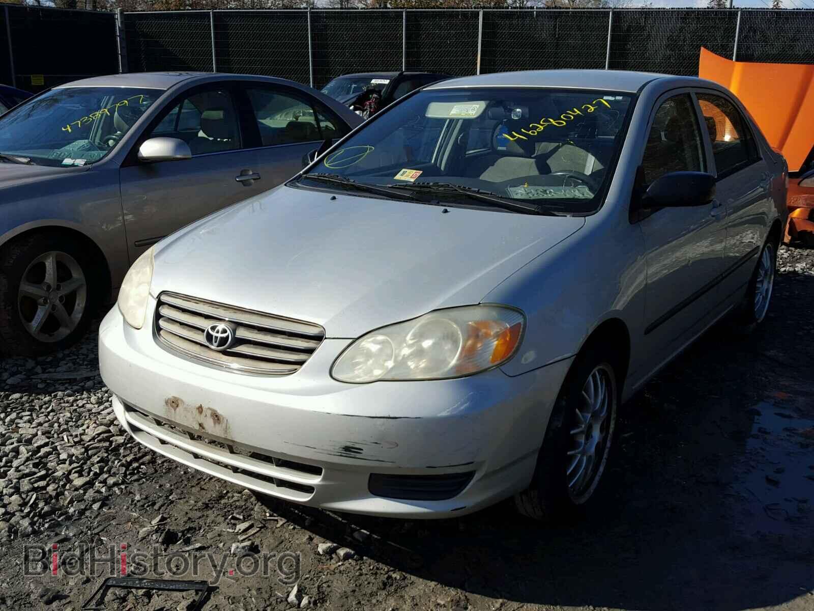 2003 TOYOTA COROLLA - VIN: 2T1BR32E33C010928 - Фото 2