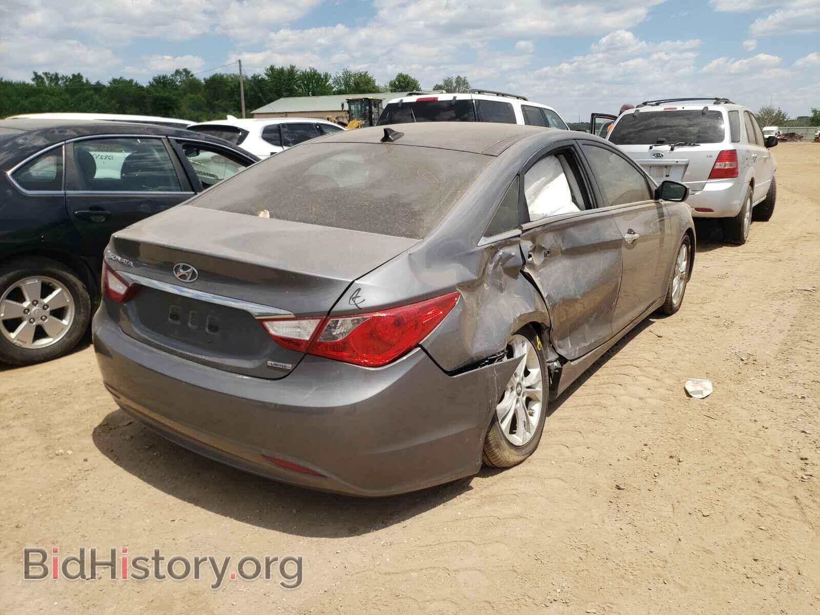 2012 HYUNDAI SONATA - VIN: 5NPEC4AC9CH442537 - Фото 4