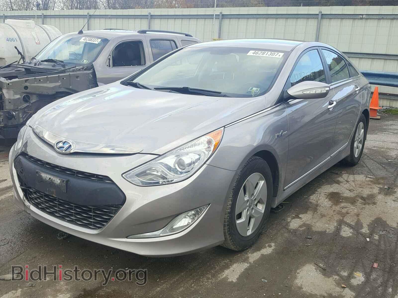 2012 HYUNDAI SONATA - VIN: KMHEC4A43CA059463 - Фото 2