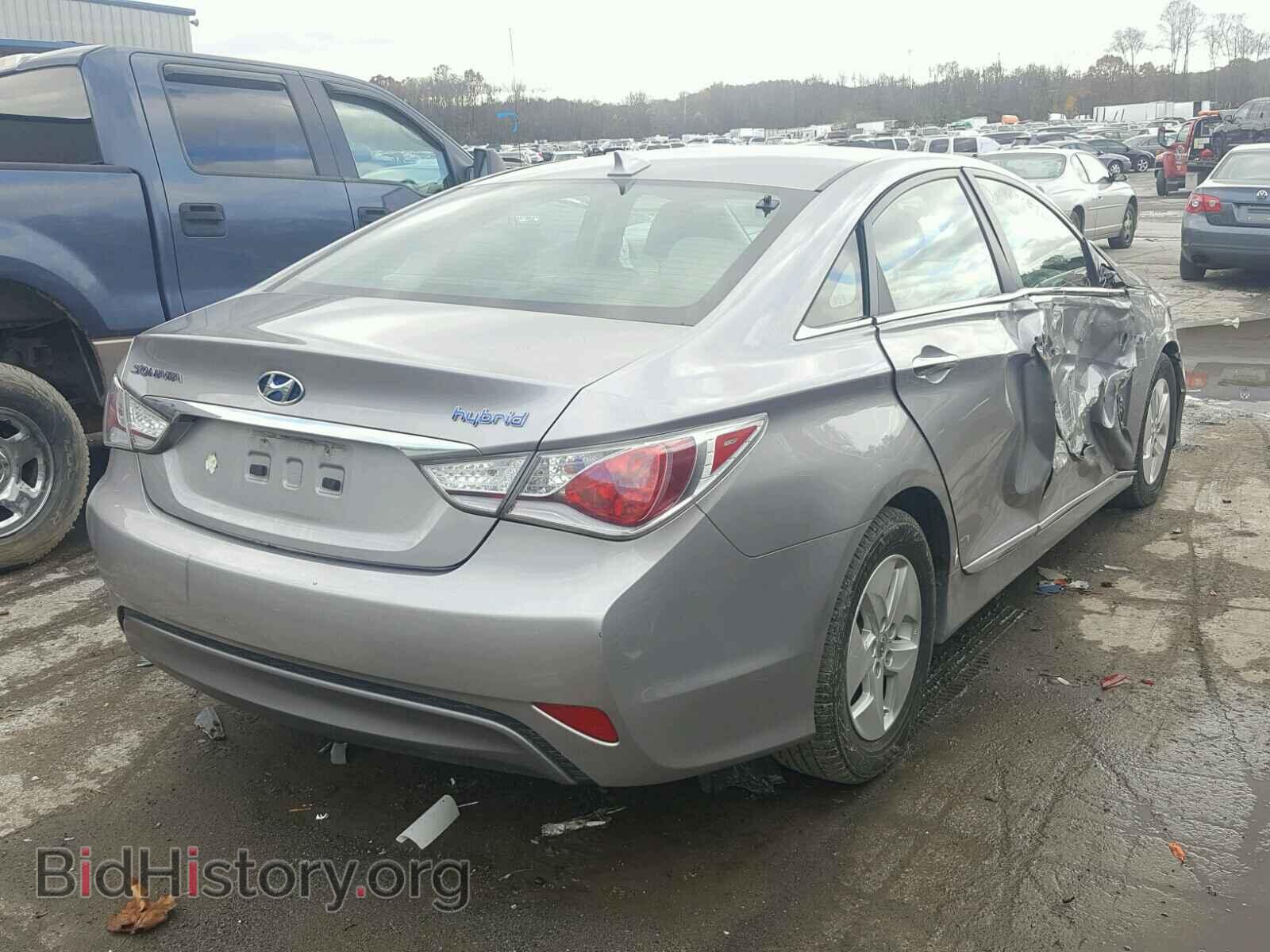 2012 HYUNDAI SONATA - VIN: KMHEC4A43CA059463 - Фото 4