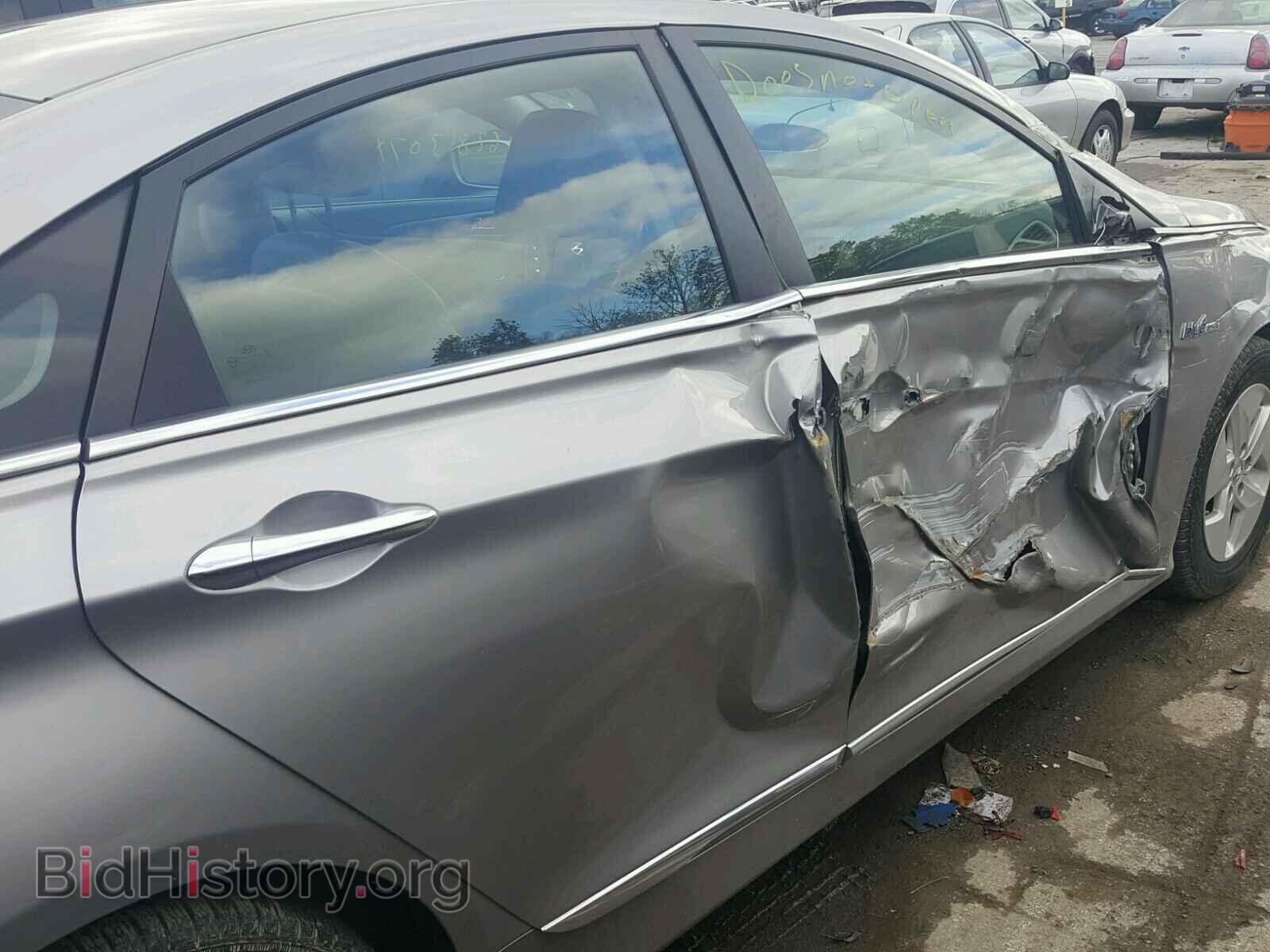 2012 HYUNDAI SONATA - VIN: KMHEC4A43CA059463 - Фото 9