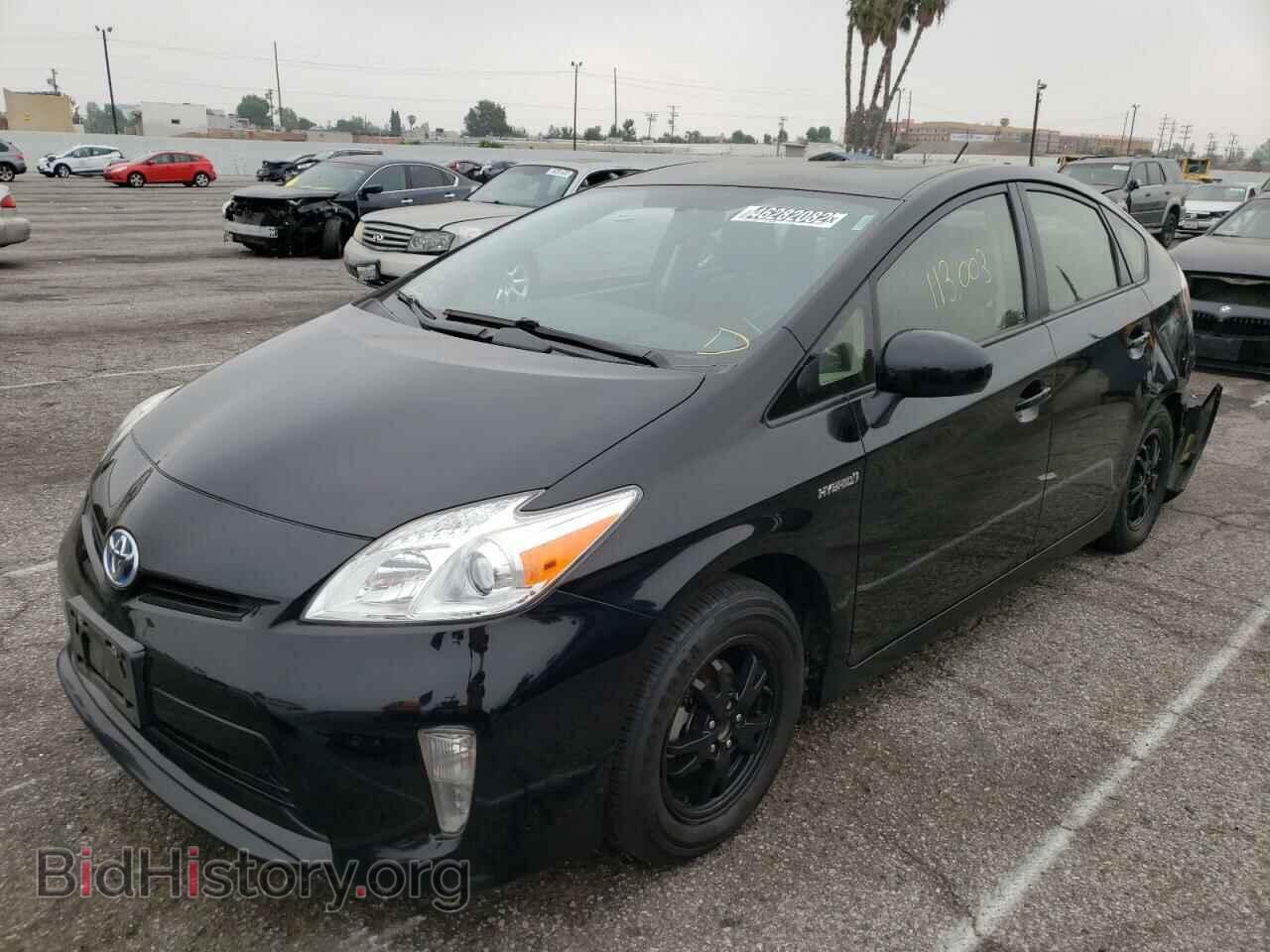 2014 TOYOTA PRIUS - VIN: JTDKN3DU0E1754364 - Фото 2