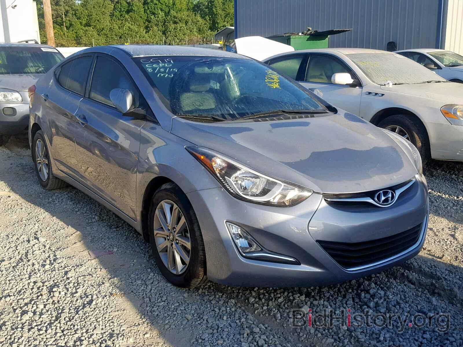 Photo 5NPDH4AE3FH555919 - HYUNDAI ELANTRA 2015