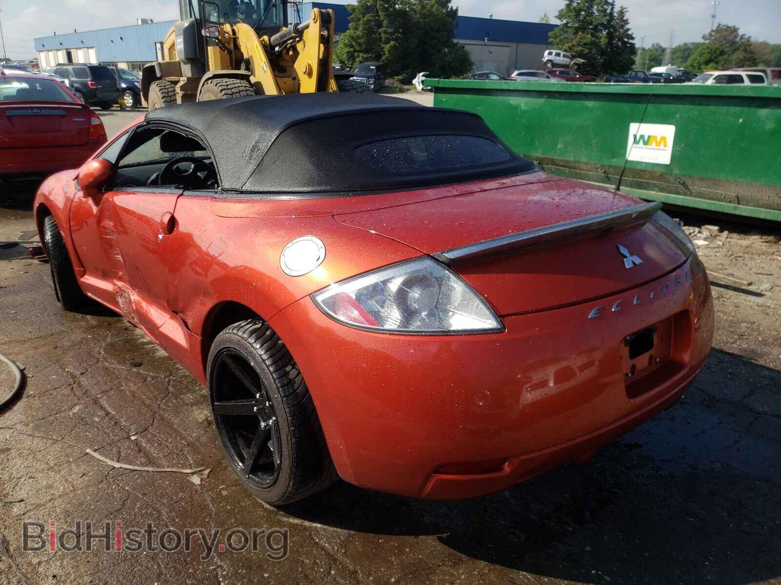 2007 MITSUBISHI ECLIPSE - VIN: 4A3AL25F77E053437 - Фото 3