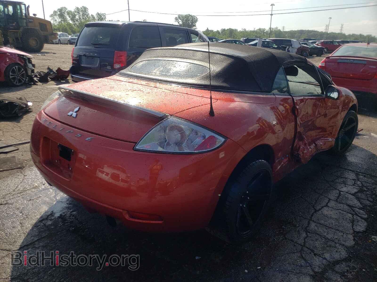 2007 MITSUBISHI ECLIPSE - VIN: 4A3AL25F77E053437 - Фото 4
