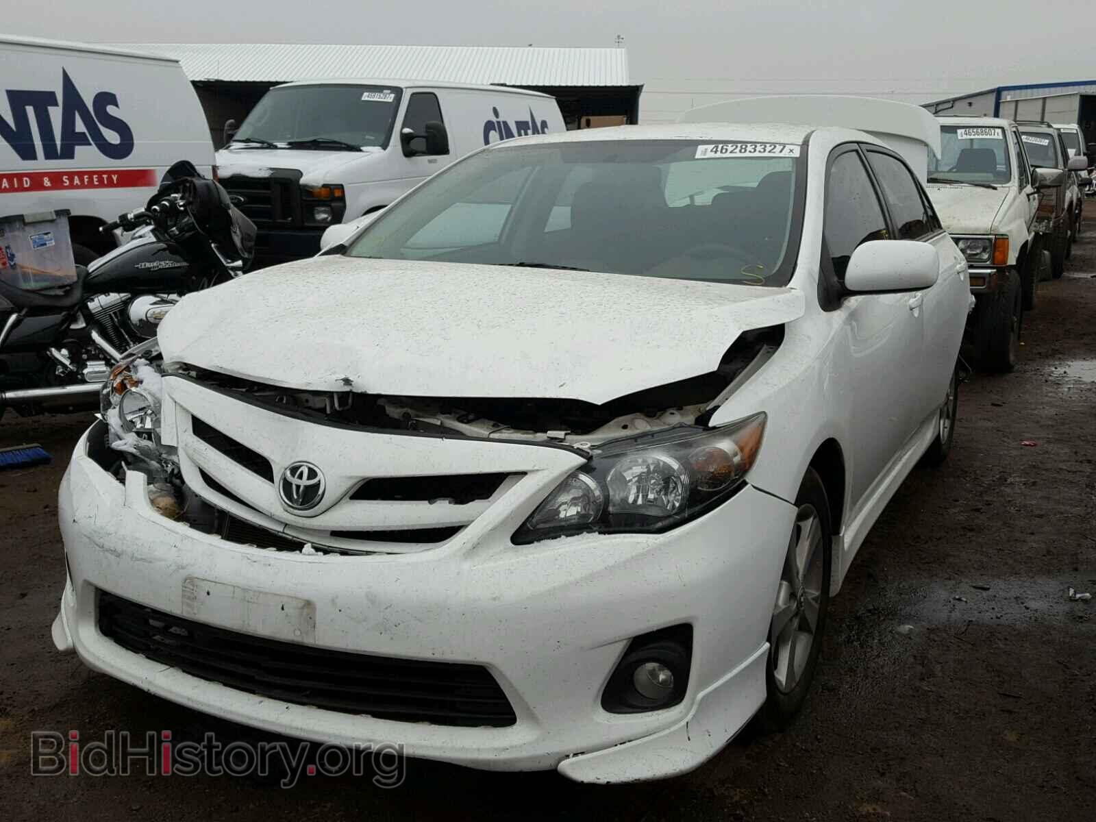 2012 TOYOTA COROLLA BA - VIN: 2T1BU4EE5CC756569 - Фото 2
