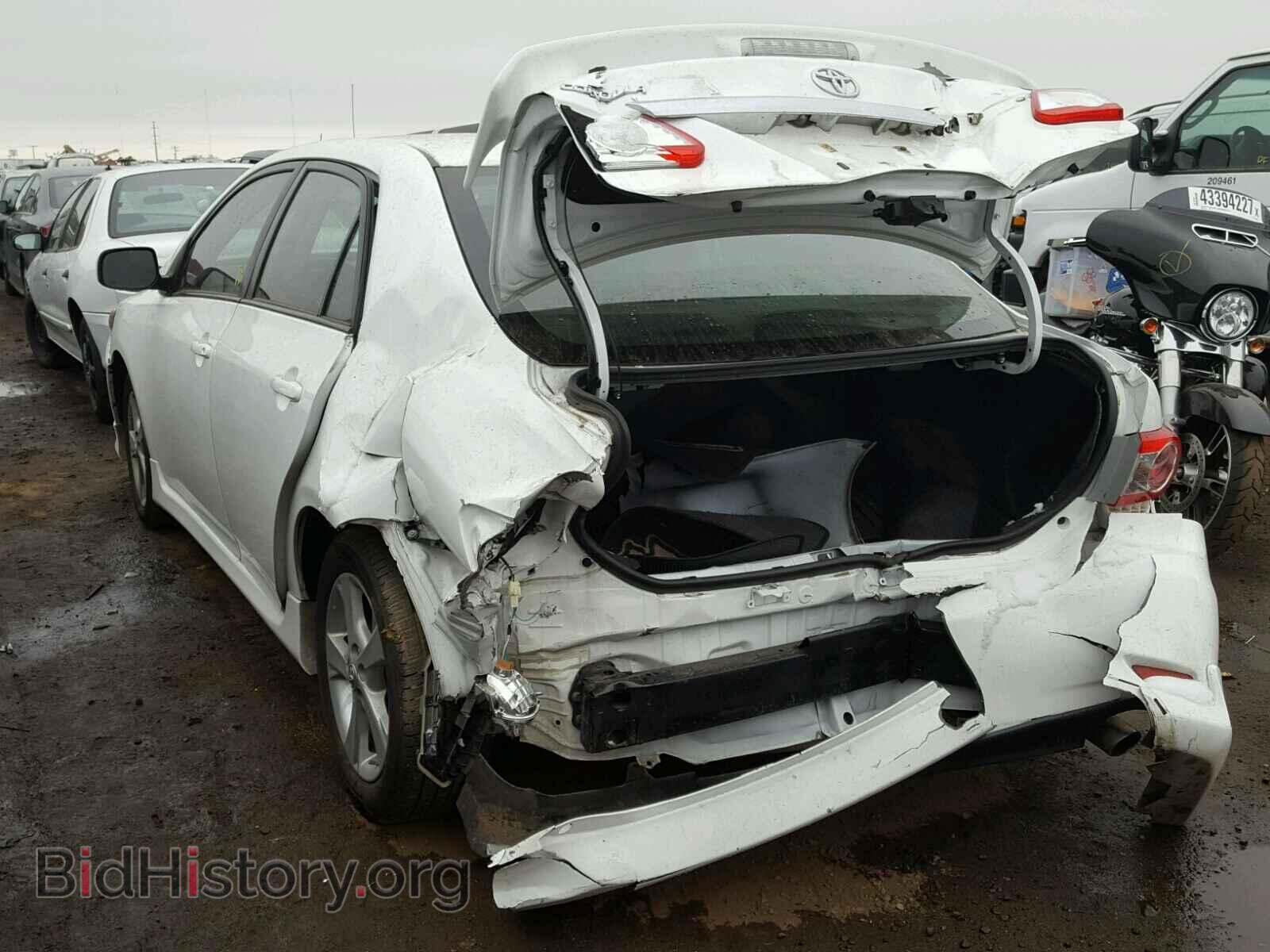 2012 TOYOTA COROLLA BA - VIN: 2T1BU4EE5CC756569 - Фото 3