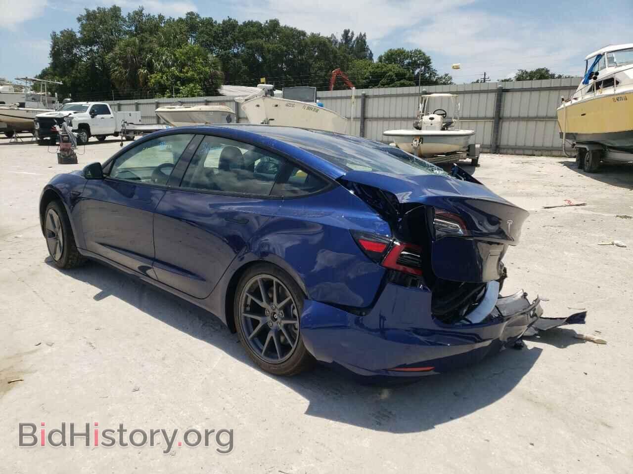 2022 TESLA MODEL 3 - VIN: 5YJ3E1EA0NF189974 - Фото 3