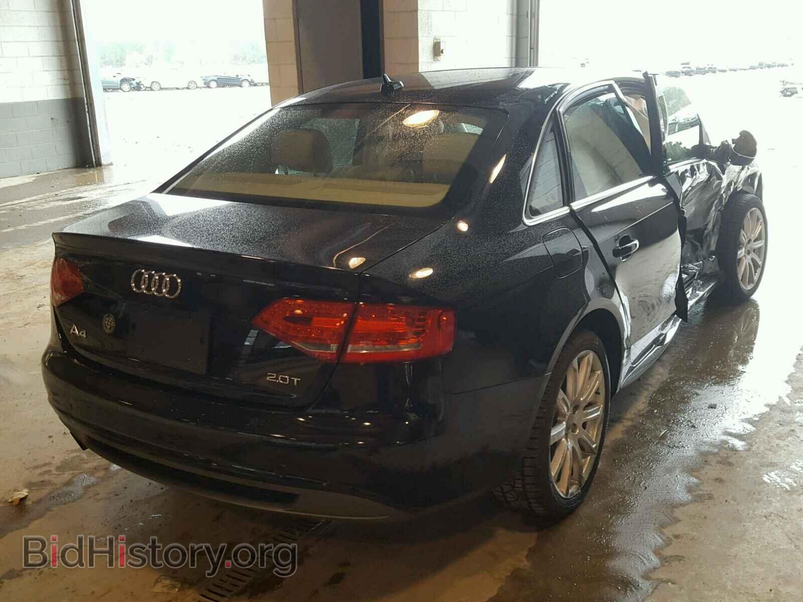 2012 AUDI A4 - VIN: WAUEFAFL7CA119378 - Photo 4