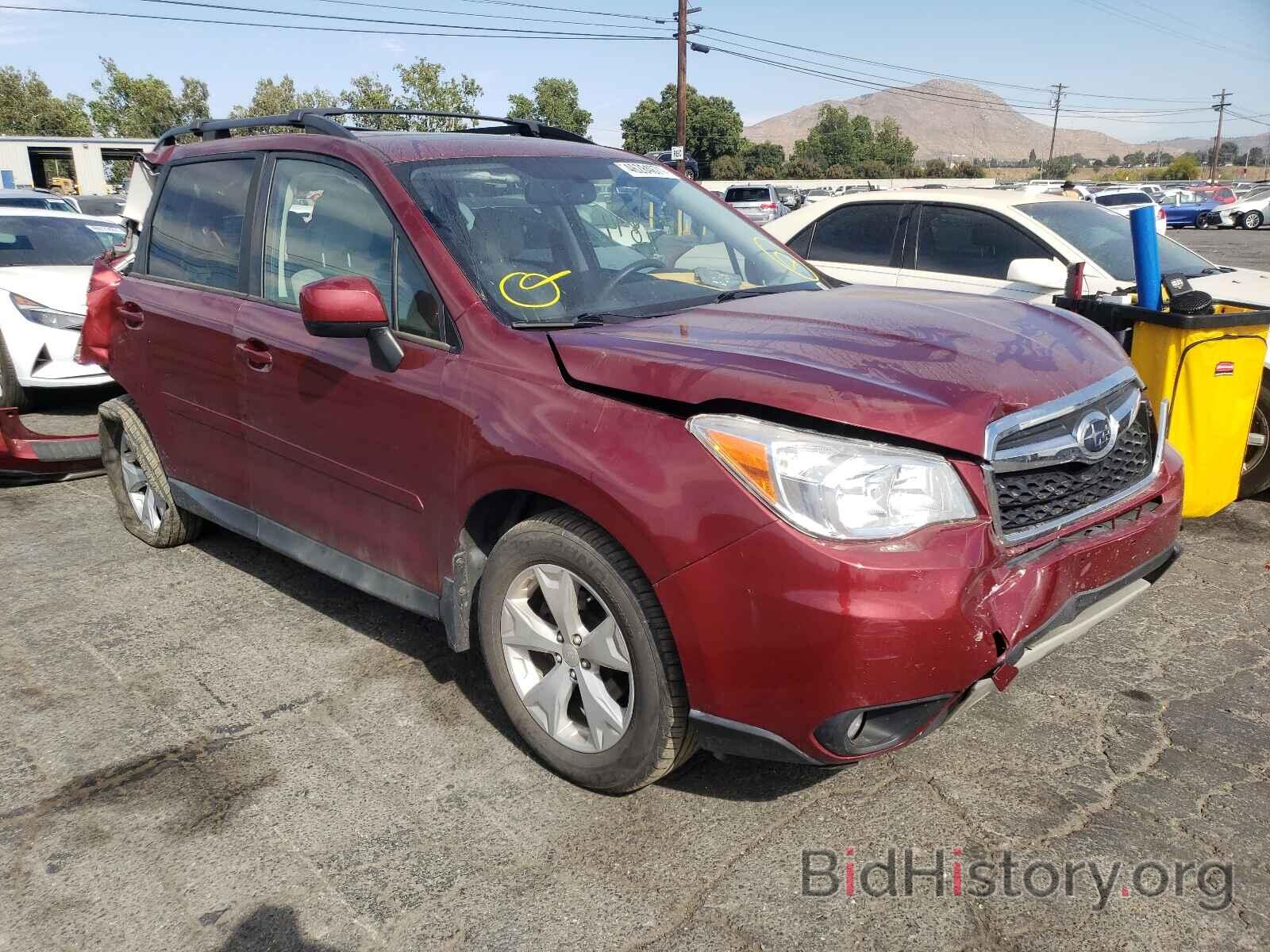 Photo JF2SJADC3FG487681 - SUBARU FORESTER 2015