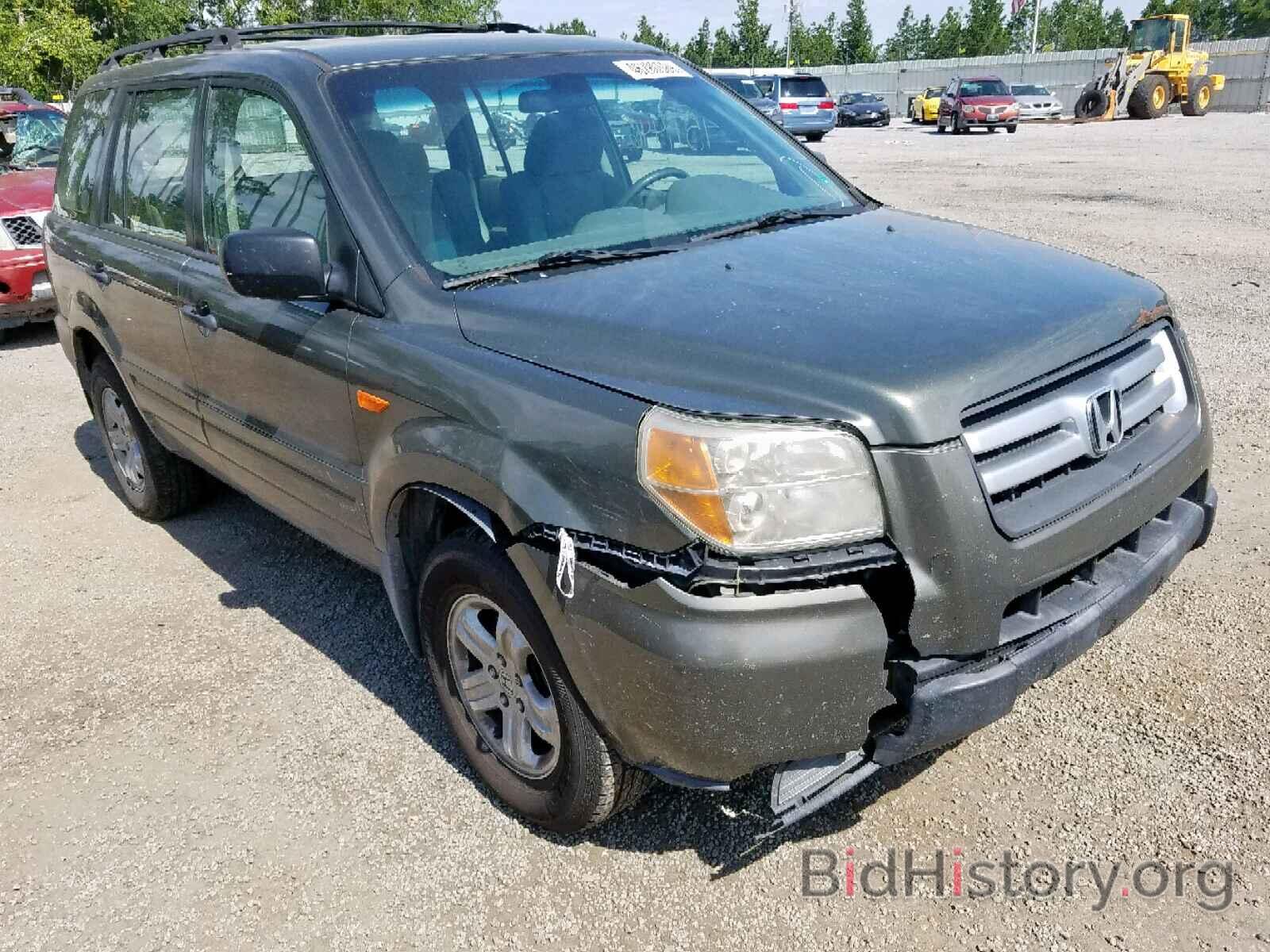 Фотография 5FNYF18156B023966 - HONDA PILOT LX 2006