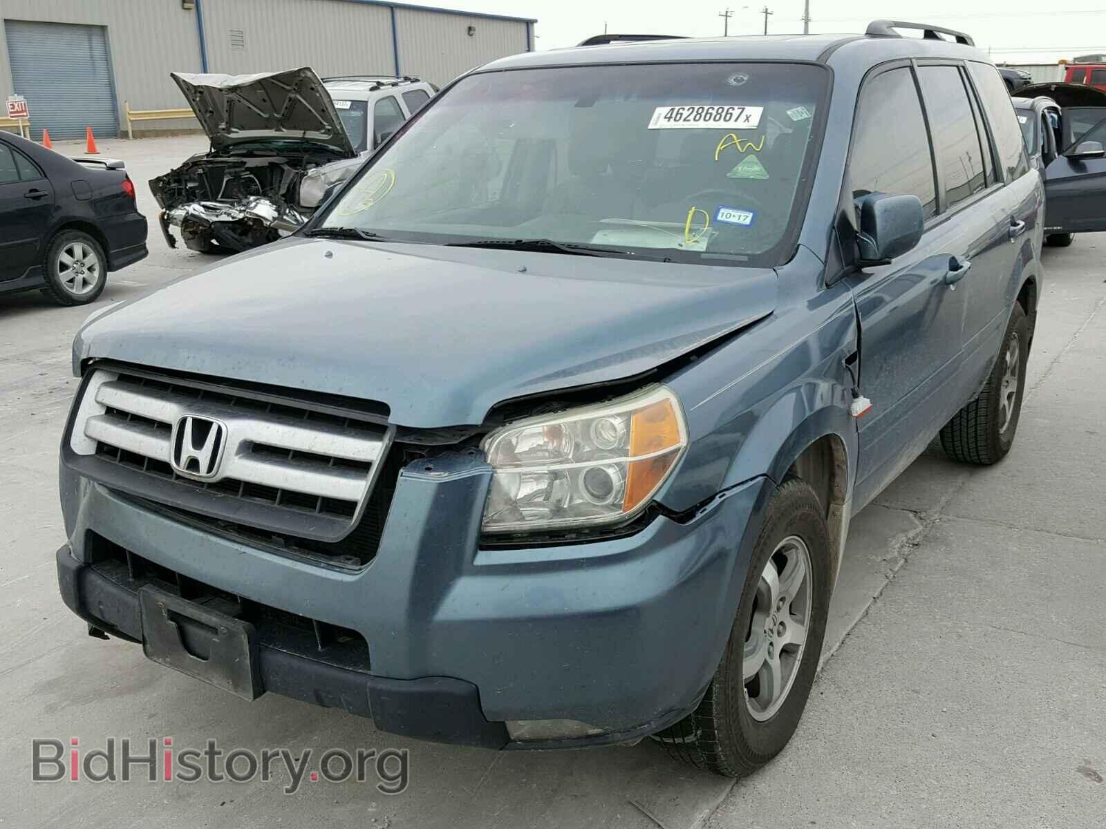 2006 HONDA PILOT - VIN: 5FNYF28516B007854 - Фото 2