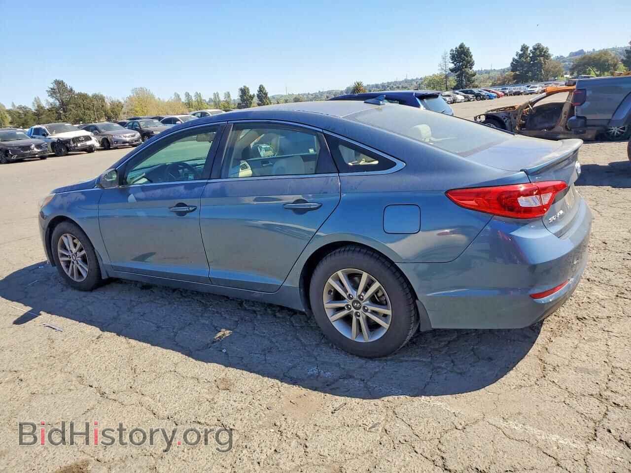 2015 HYUNDAI SONATA - VIN: 5NPE24AF5FH257192 - Фото 2