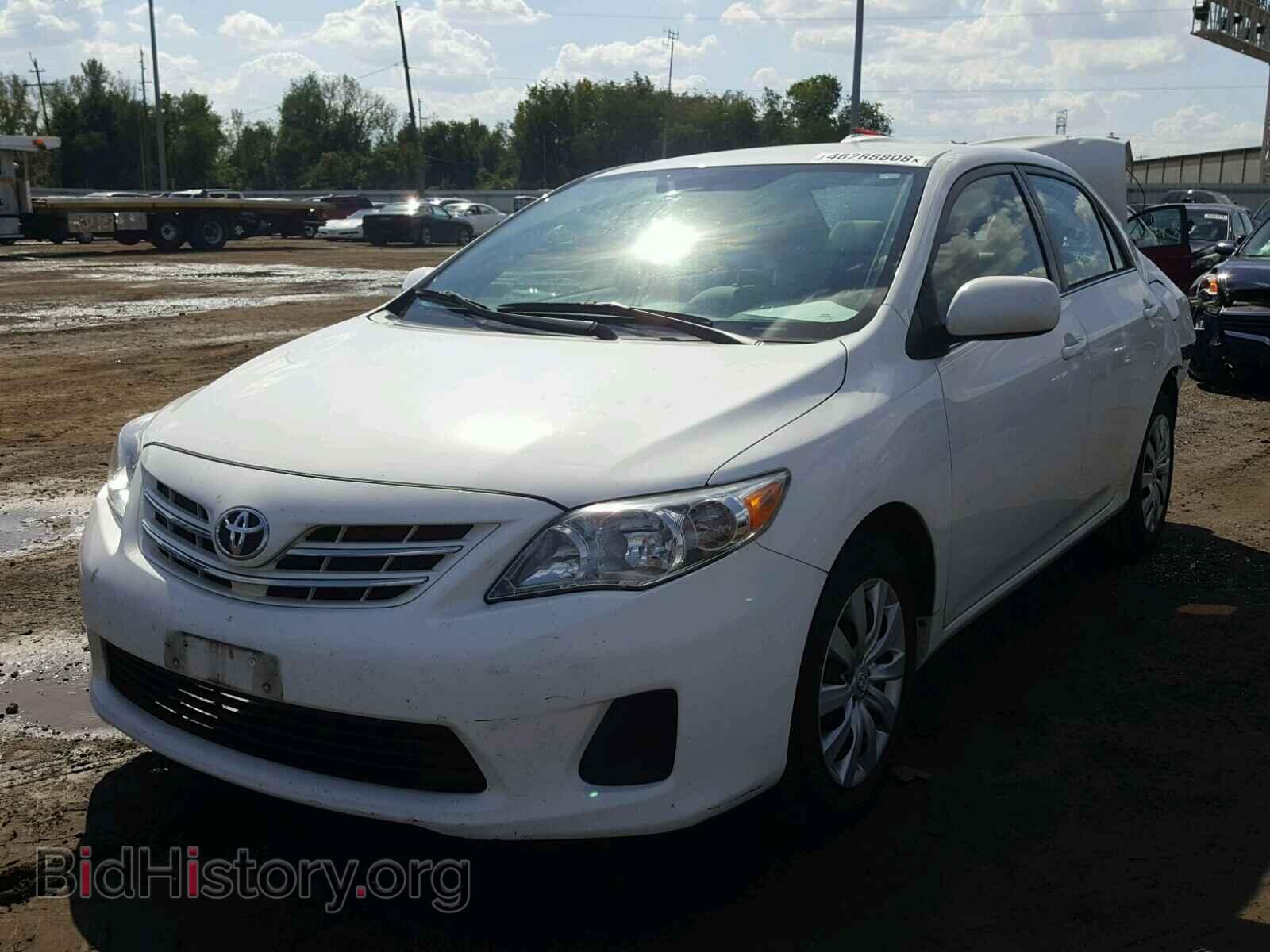 2013 TOYOTA COROLLA BA - VIN: 2T1BU4EE7DC978080 - Фото 2