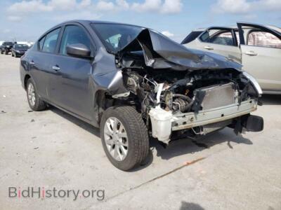 2018 Nissan VERSA Versa S, gray — VIN 3N1CN7AP1JL853484, Copart