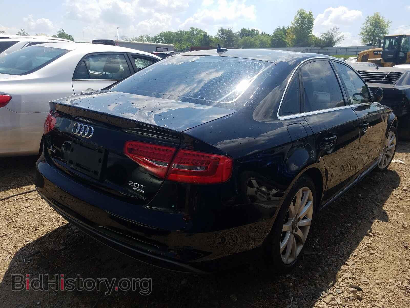 2014 AUDI A4 - VIN: WAUBFAFL8EN010247 - Фото 4