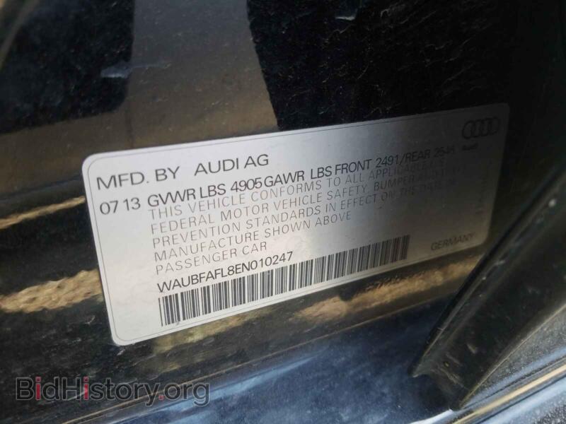 2014 Audi A4 (VIN WAUBFAFL8EN010247) — photo 10 of 10