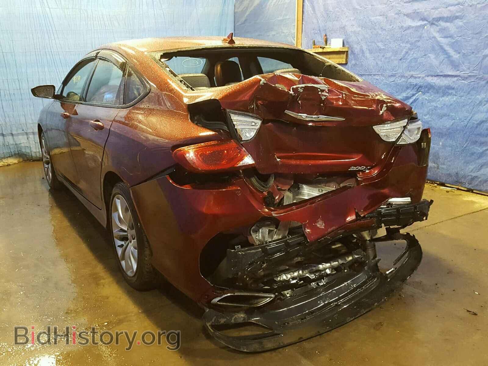 2015 CHRYSLER 200 - VIN: 1C3CCCBB7FN581985 - Фото 3
