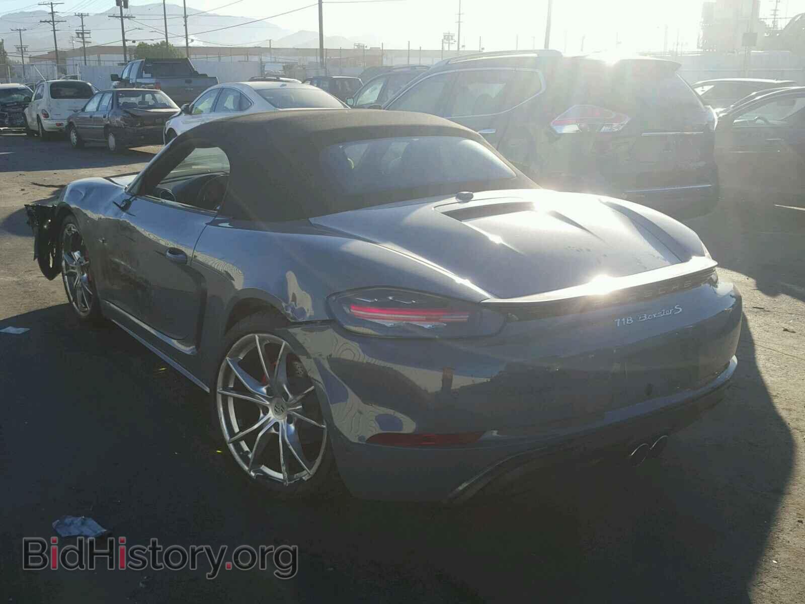 2018 PORSCHE BOXSTER - VIN: WP0CB2A84JS229469 - Фото 3