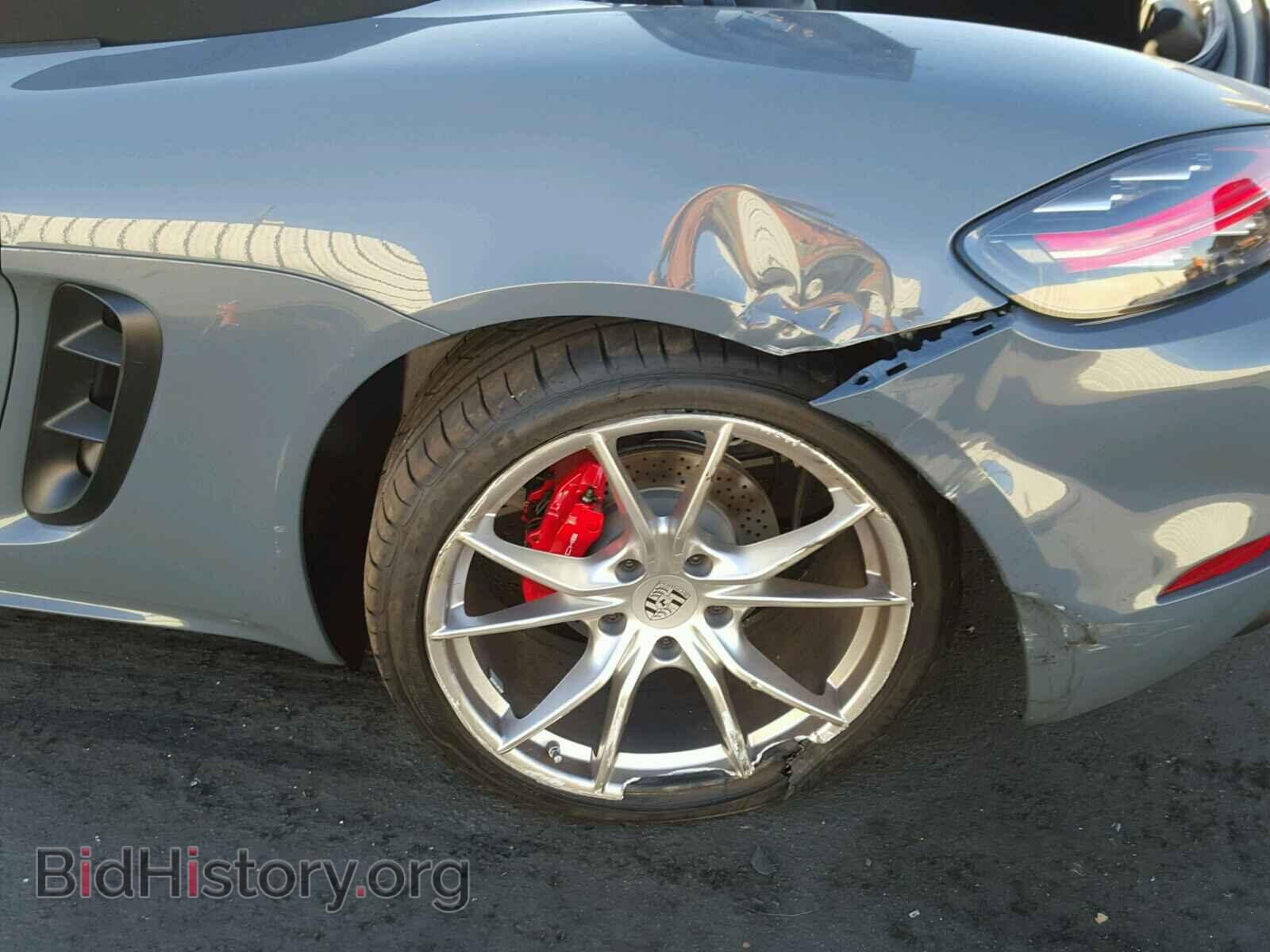 2018 PORSCHE BOXSTER - VIN: WP0CB2A84JS229469 - Фото 9