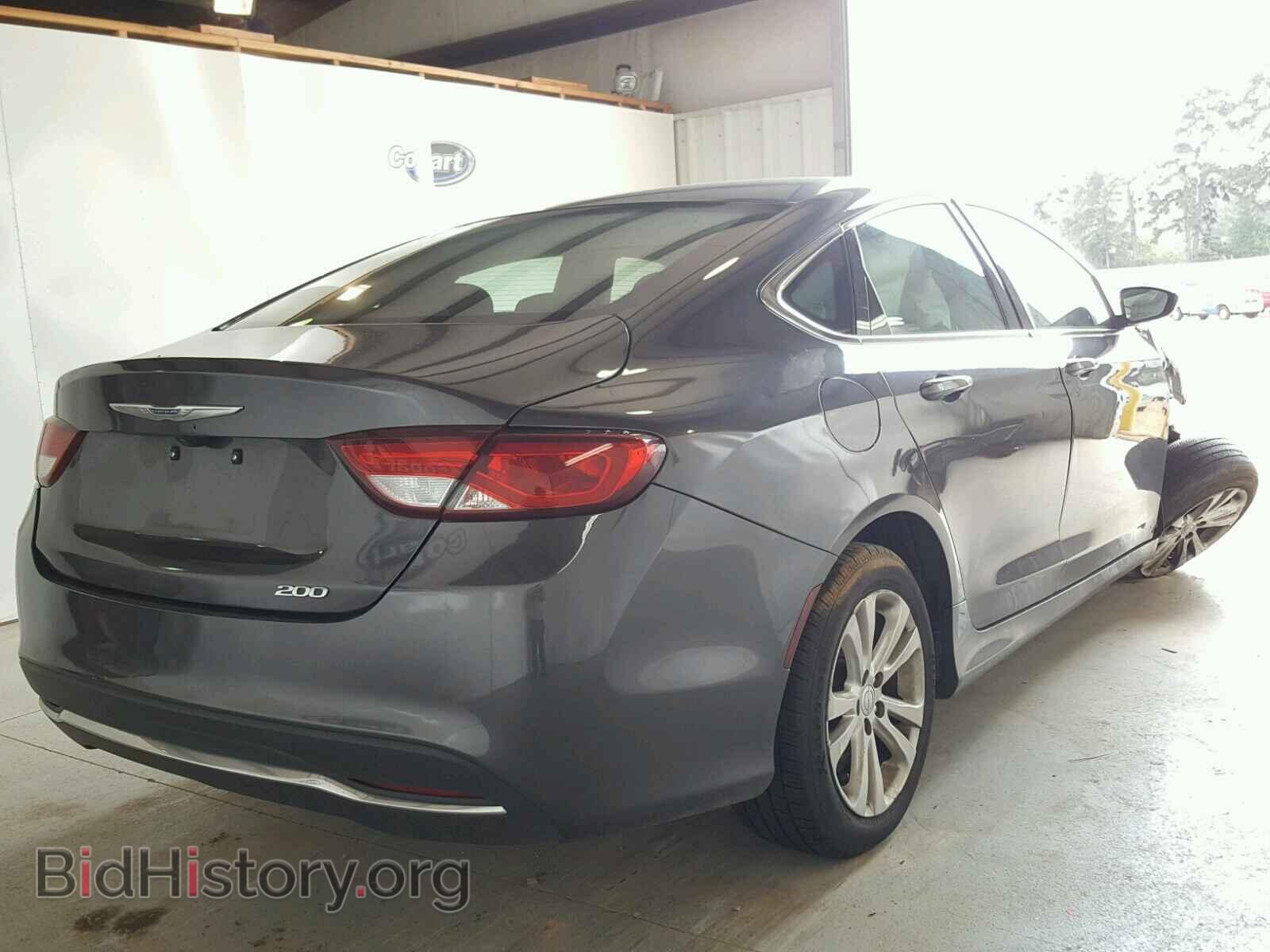 2015 CHRYSLER 200 - VIN: 1C3CCCAB2FN750473 - Фото 4