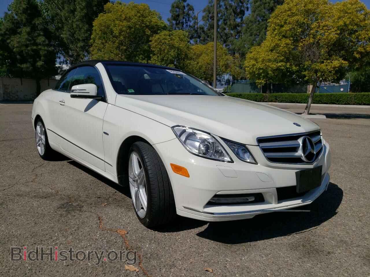 Photo WDDKK5KF6CF161106 - MERCEDES-BENZ E-CLASS 2012