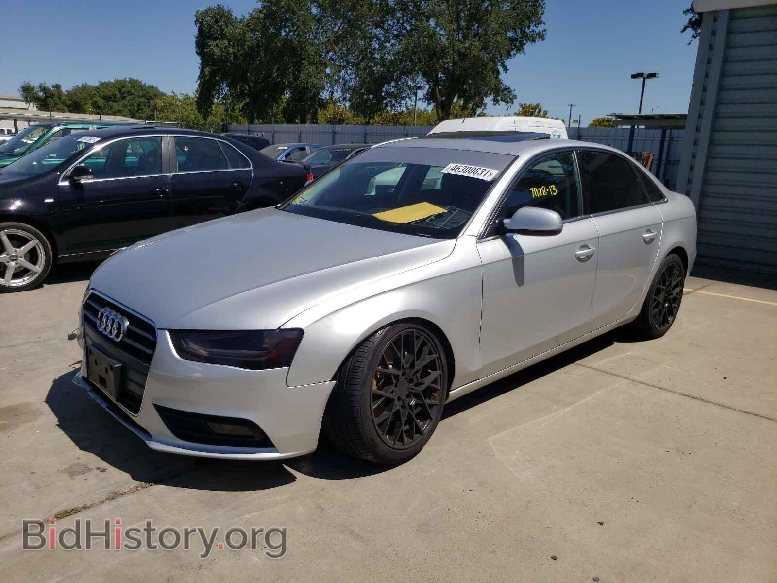 2013 AUDI A4 - VIN: WAUAFAFL2DN010318 - Фото 2