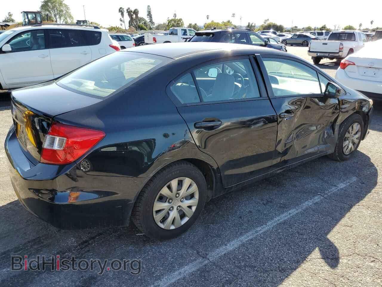 2012 HONDA CIVIC - VIN: 19XFB2F55CE323247 - Фото 3