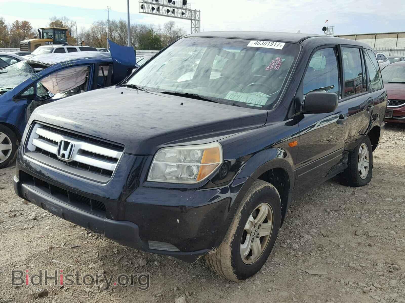 2006 HONDA PILOT - VIN: 5FNYF281X6B020860 - Фото 2