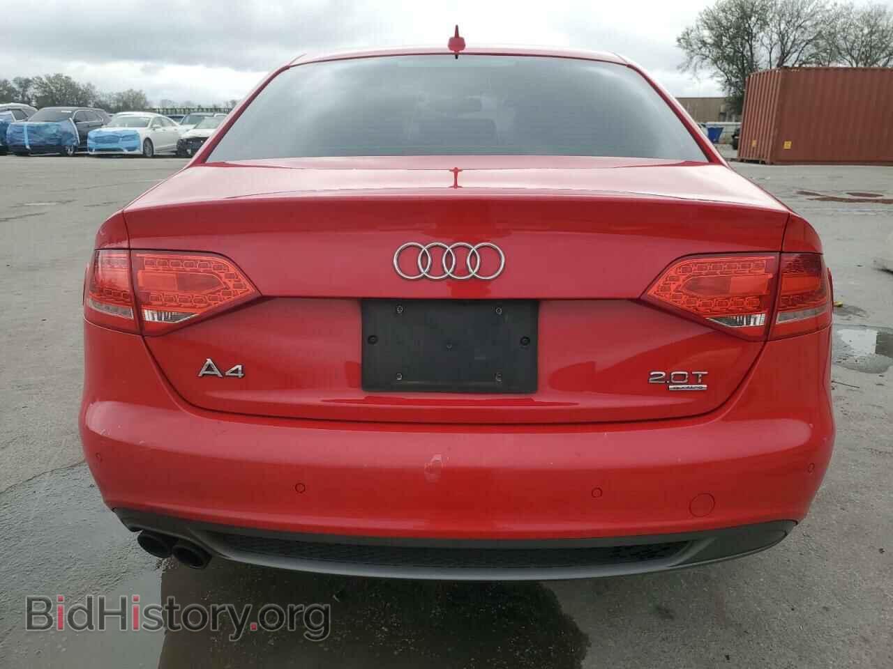 2012 AUDI A4 - VIN: WAUKFBFL9CN001639 - Фото 6