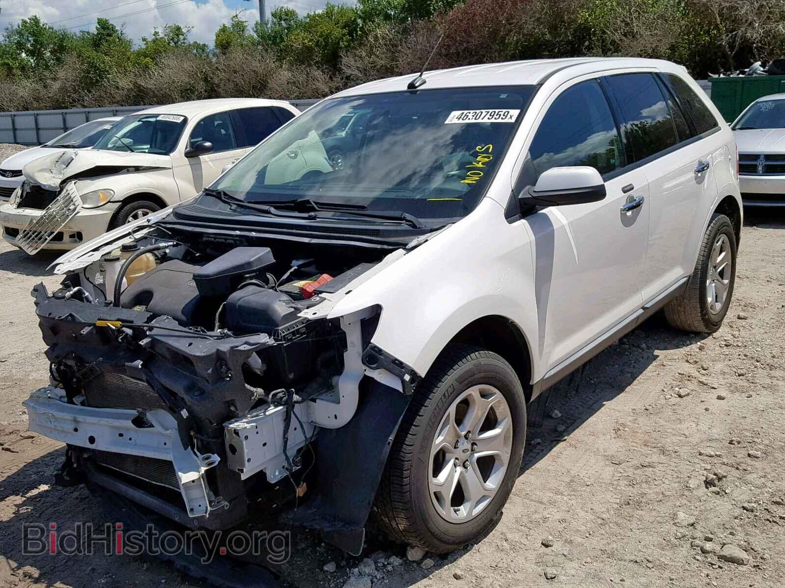 2011 FORD EDGE SEL - VIN: 2FMDK3JCXBBB26711 - Photo 2