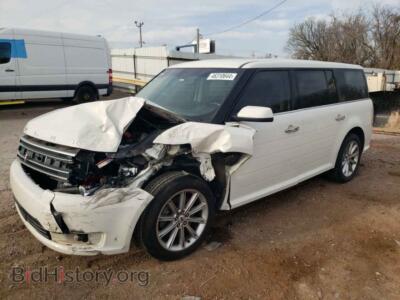 2014 Ford FLEX LIMITED, белый — VIN 2FMHK6D82EBD03668, Copart