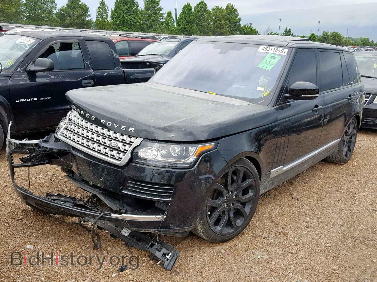 2016 LAND ROVER RANGE ROVE - VIN: SALGS3EFXGA286413 - Фото 2
