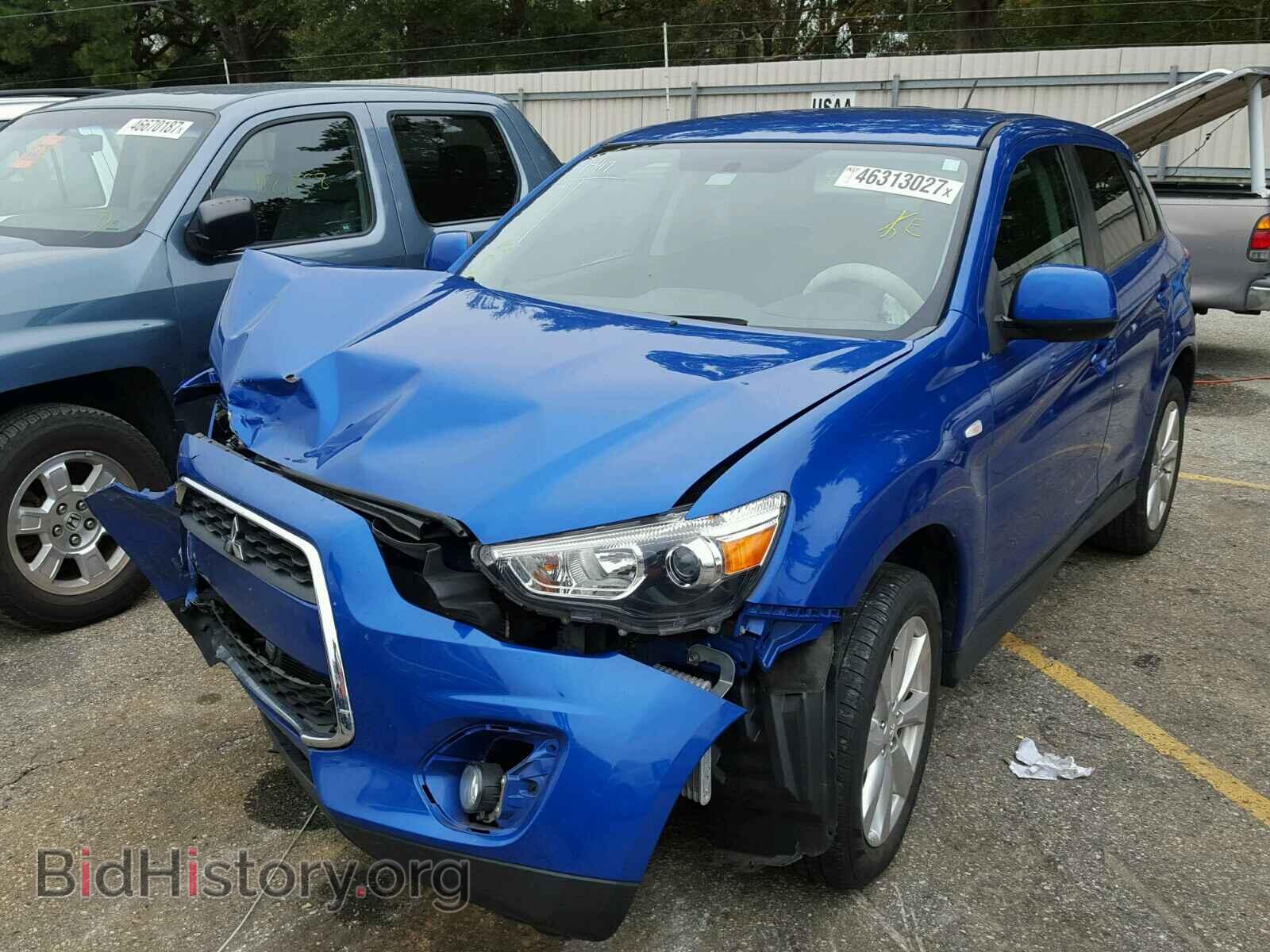 2015 MITSUBISHI OUTLANDER - VIN: 4A4AP3AUXFE004077 - Фото 2