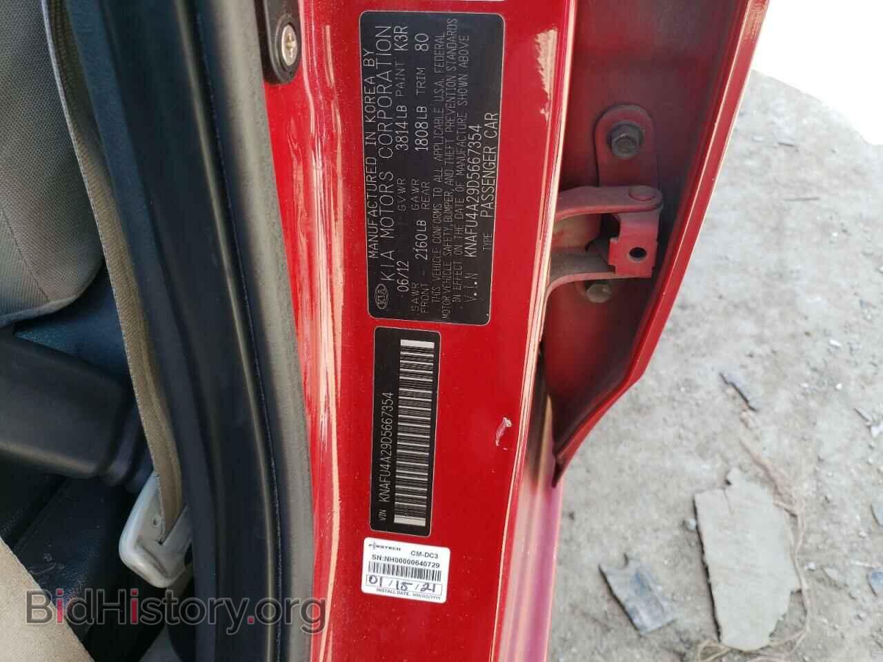 2013 KIA FORTE - VIN: KNAFU4A29D5667354 - Фото 12