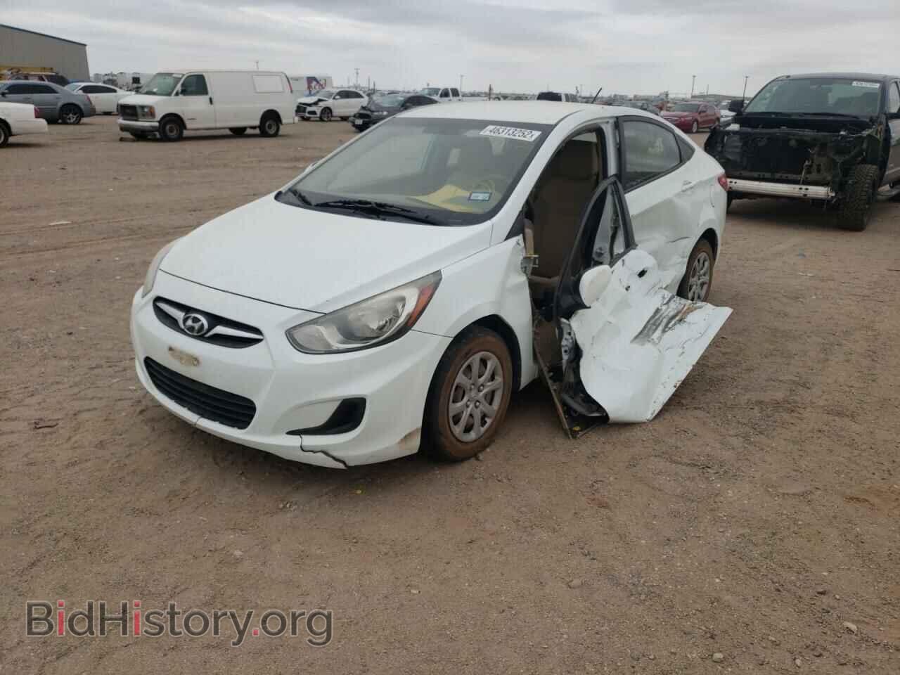 2012 HYUNDAI ACCENT - VIN: KMHCT4AE7CU218323 - Фото 2