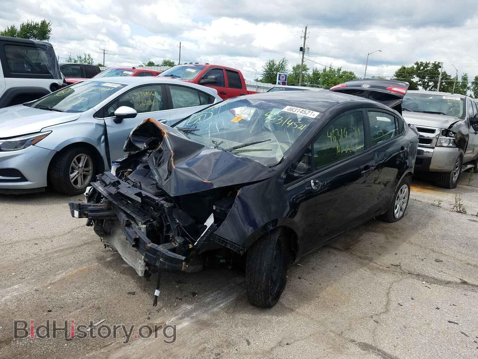2012 KIA RIO - VIN: KNADM4A33C6045888 - Фото 2