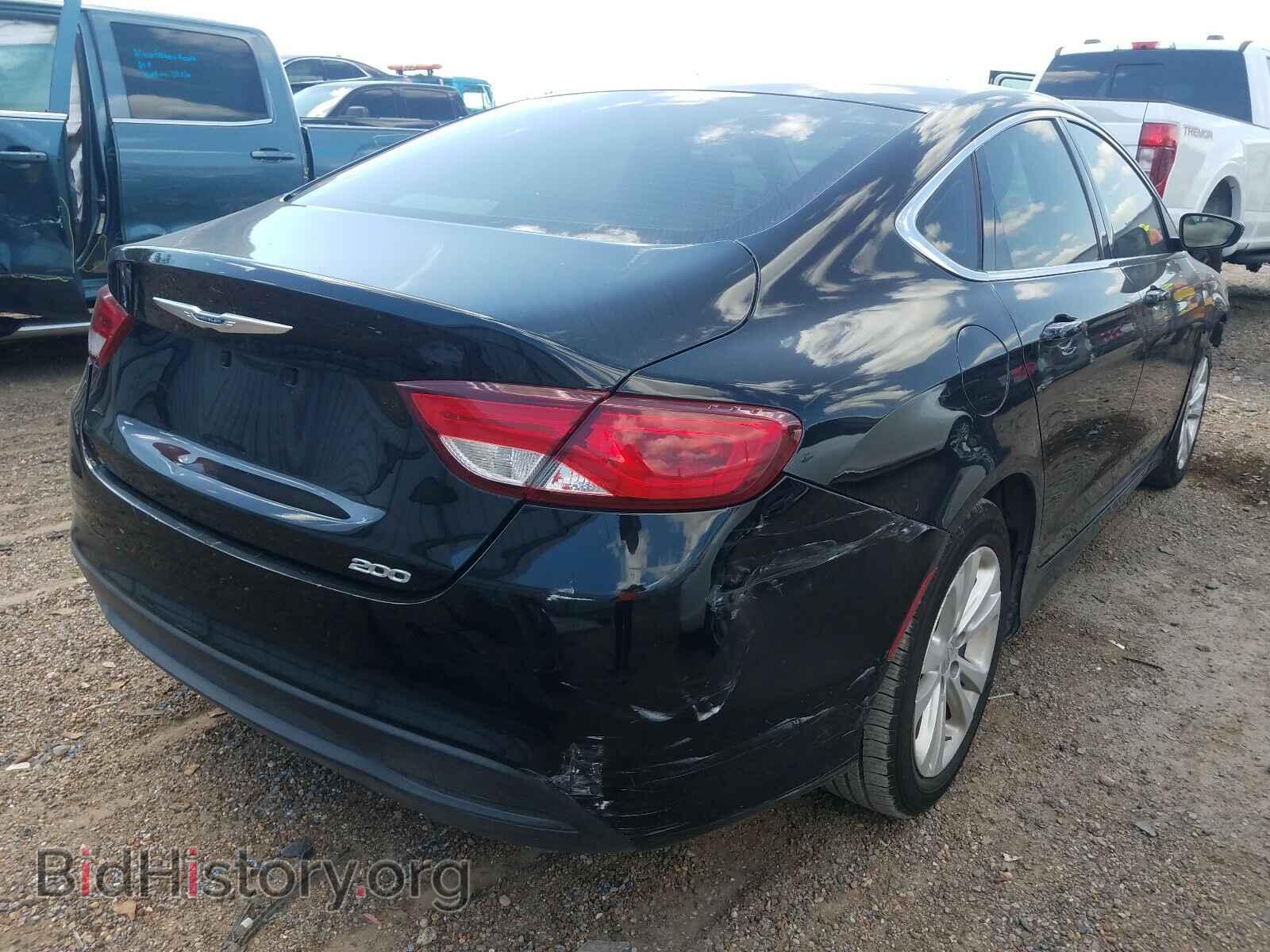 2016 CHRYSLER 200 - VIN: 1C3CCCFB6GN196302 - Фото 4