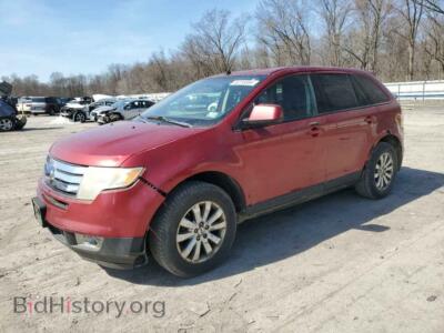 2008 Ford EDGE SEL, red — VIN 2FMDK38C18BB14509, Copart