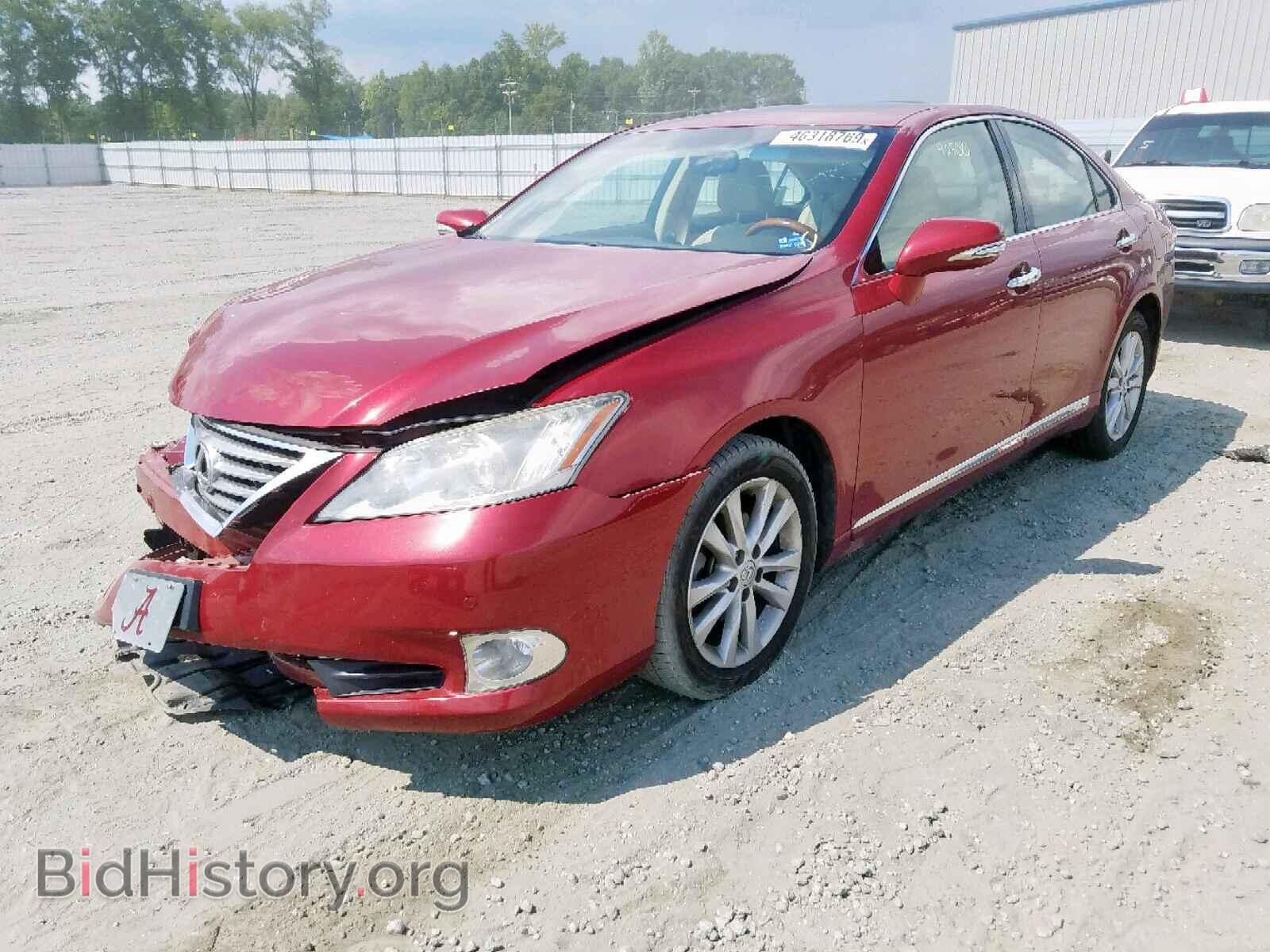 2011 LEXUS ES350 - VIN: JTHBK1EG2B2440628 - Фото 2