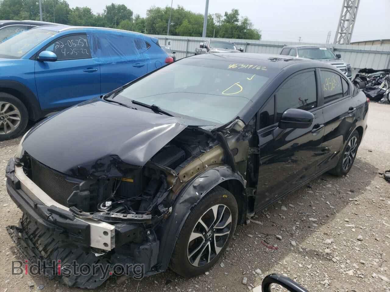 2014 HONDA CIVIC - VIN: 2HGFB2F82EH538927 - Фото 2