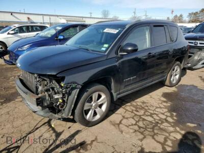 2014 Jeep COMPASS Latitude, черный — VIN 1C4NJDEB8ED642230, Copart