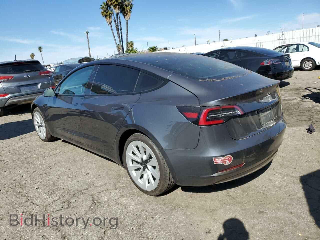 2022 TESLA MODEL 3 - VIN: 5YJ3E1EA6NF143209 - Фото 2