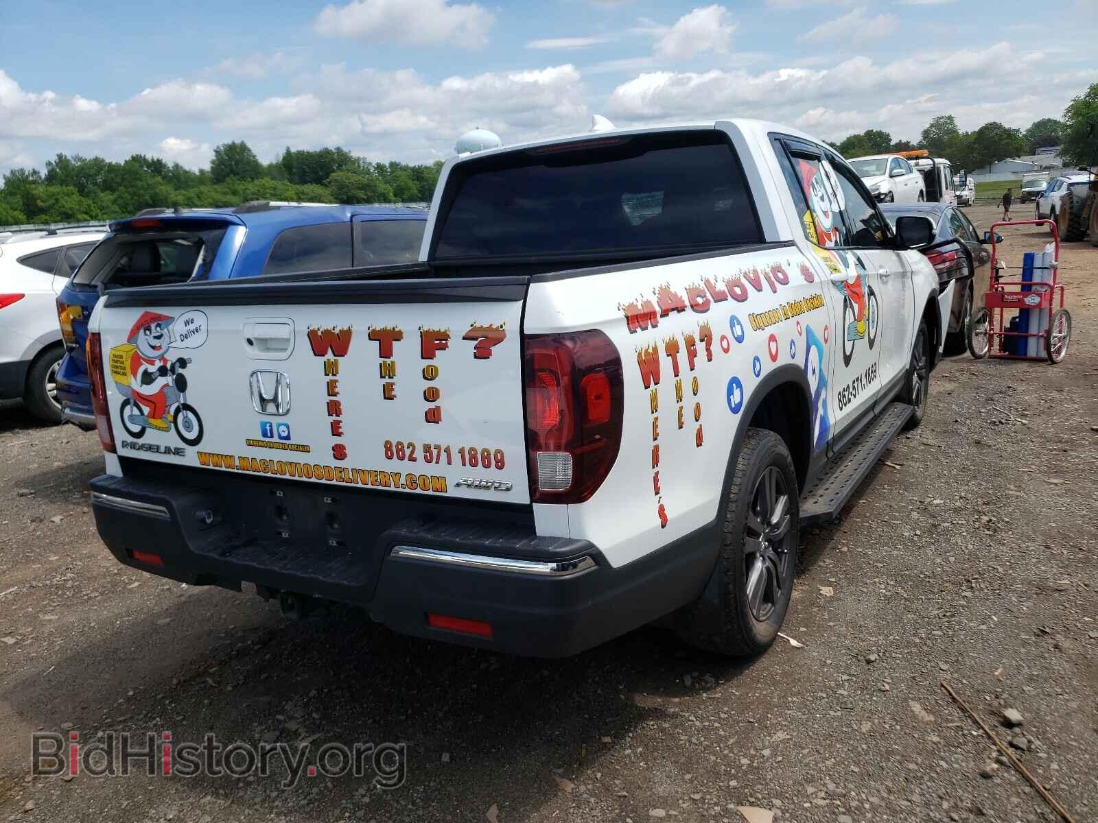 2019 HONDA RIDGELINE - VIN: 5FPYK3F14KB042892 - Фото 4